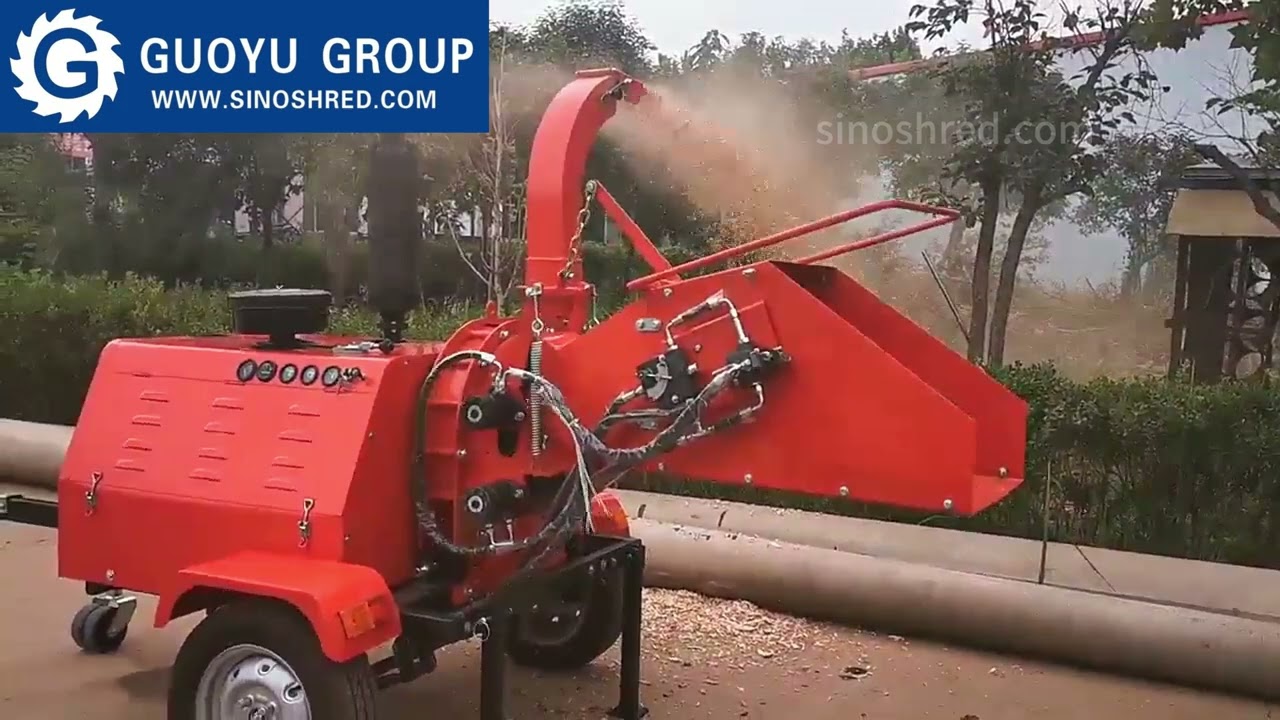 MINI MONSTER: How This Pocket-Sized Chipper EATS 10cm Logs at 2800 RPM! | GY-1108 Field Test​