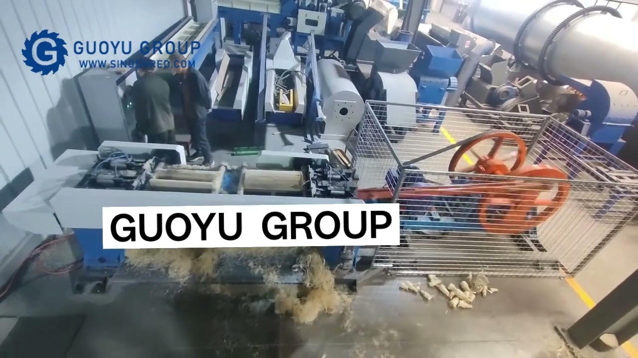 Watch Our Wood Wool Machine Working Continuously in Factory