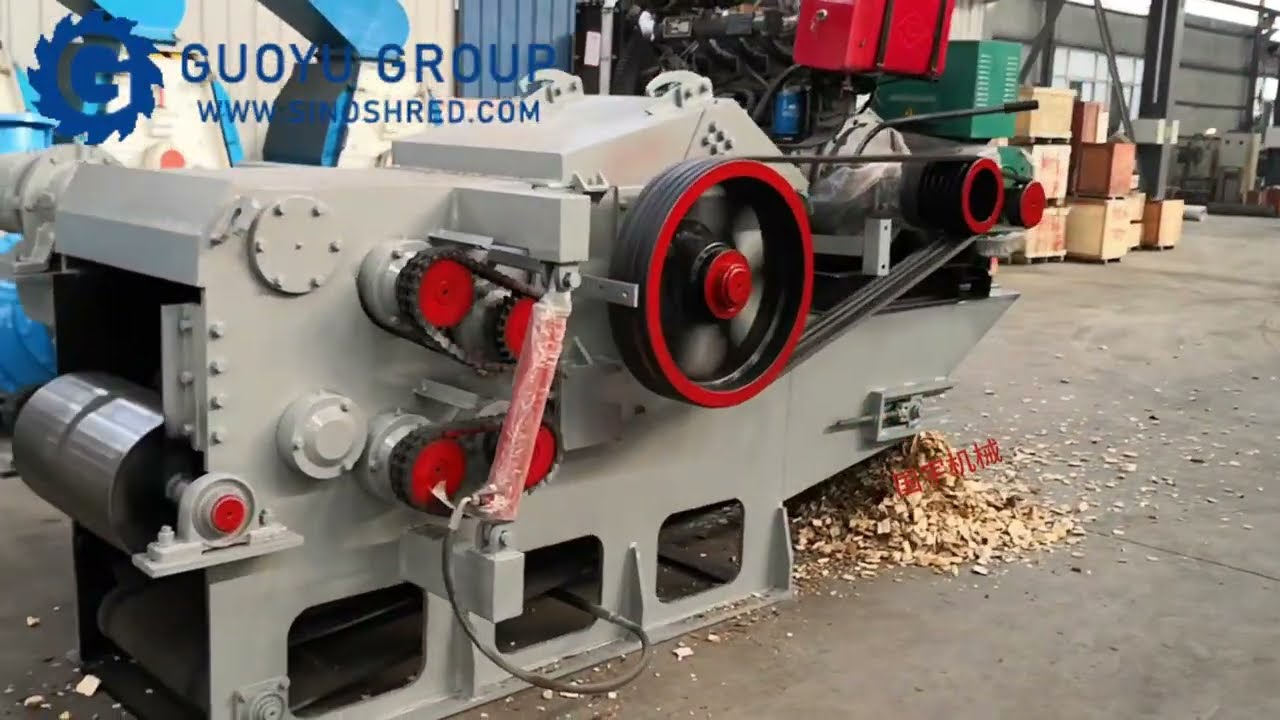 Guoyu drum wood chipper for quality output