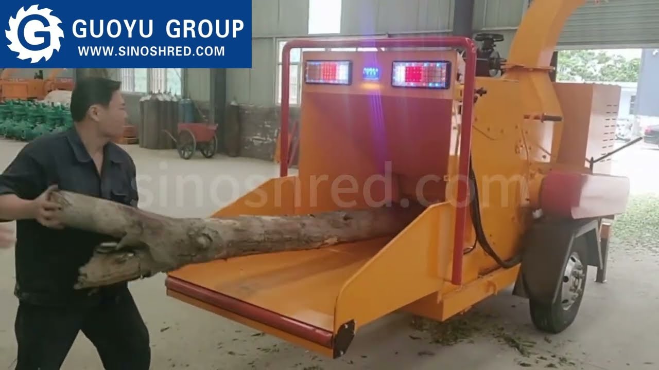 ​​GREEN & WOOD = PERFECT CHIPS! How 2900 RPM Obliterates LEAFY Waste (No Clogging!) | GY-BC130​