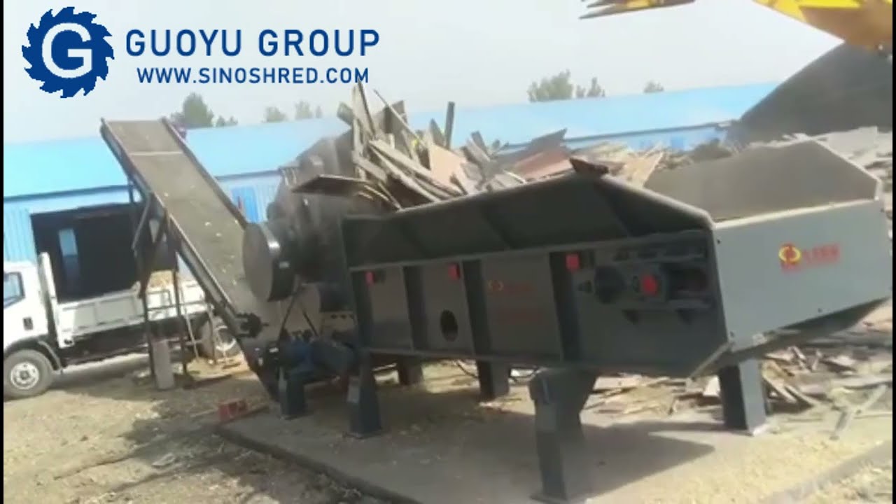 Guoyu wood pellet crusher machine work in Botswana