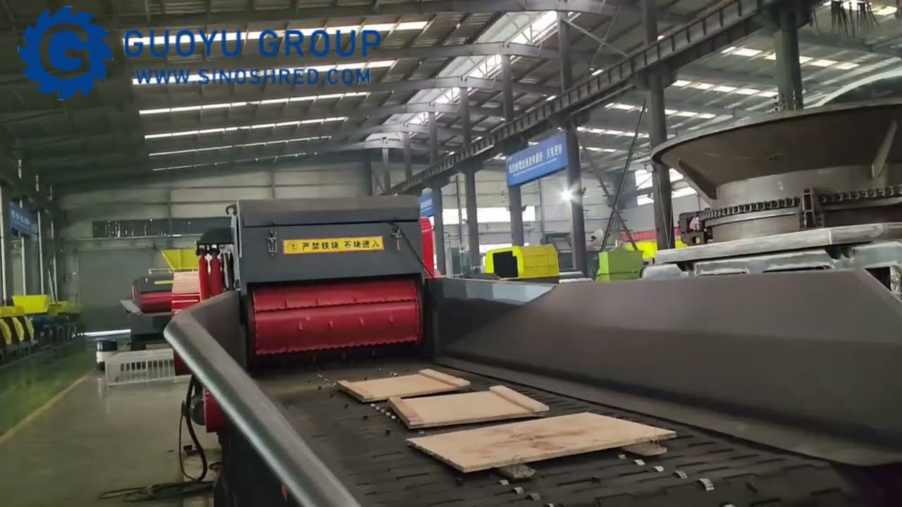 Guoyu wood pellet crusher for large projects