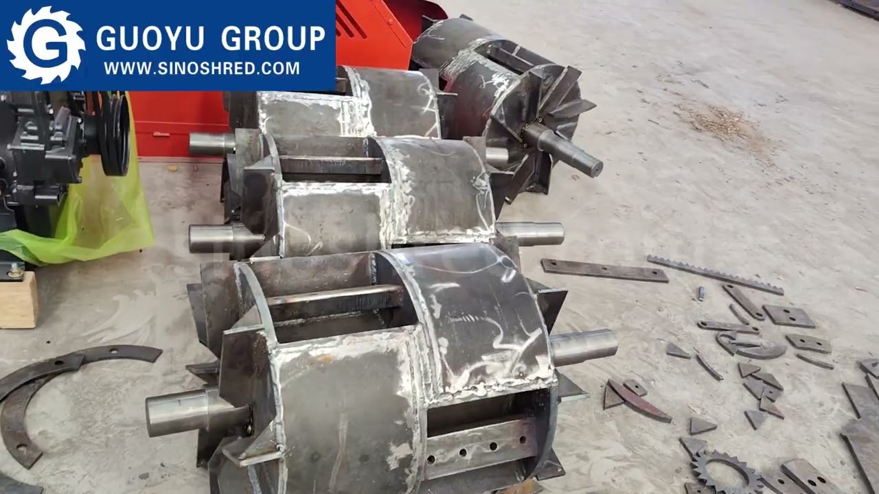 🔩 ​​INSIDE the SHRED ZONE: Why Our Cutter Discs LAST 5x Longer? (Rotor Teardown) | Guoyu