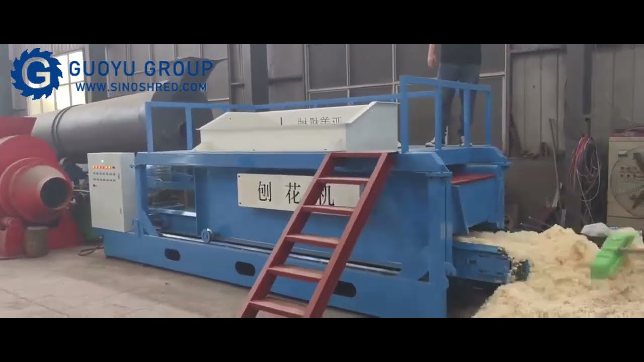 Wood shaver for sale in guoyu machinery