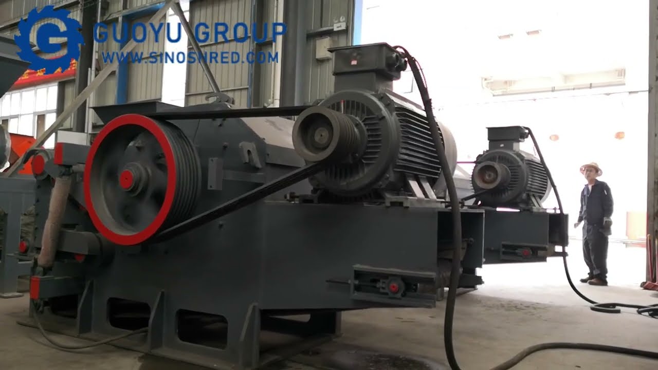 218 wood chipper display - Buy from Guoyu Machinery - Factory Direct Sale